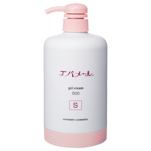 エバメール ゲルクリーム Sタイプ ポンプ 500g<br><br>【evermere 水 クリーム 銀座ステファニー化粧品】