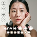 envie 1day uvcut 新)アンヴィ カラーコンタクトレンズ 10枚入り