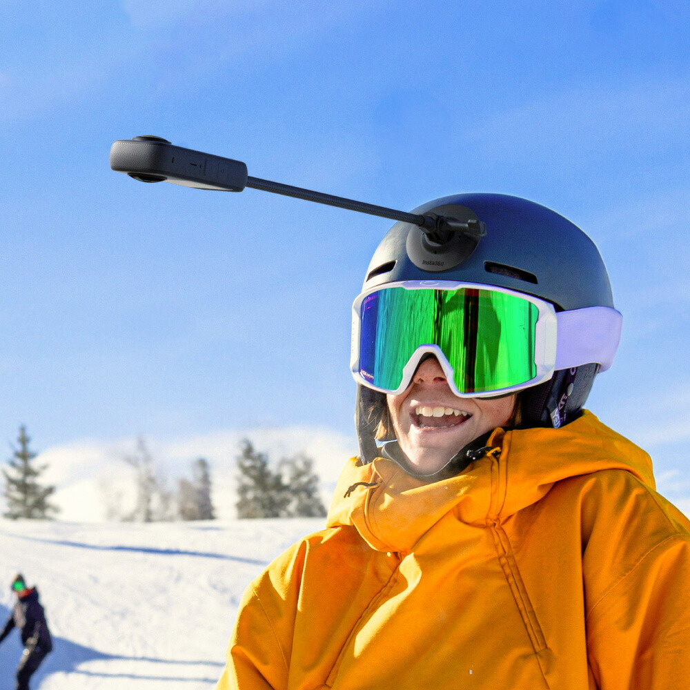 Insta360 スキー撮影セット Snow Bundle【スノーボード 撮影 アクションカメラ 滑走時の撮影 追い撮り】