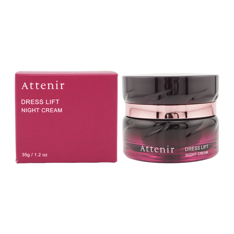 Attenir アテニア ドレスリフト ナイトクリーム 35g シワ改善 夜用クリーム 医薬部外品 しっとり 保湿 肌のハリ 弾力 エイジングケア 夜用スキンケア 無着色