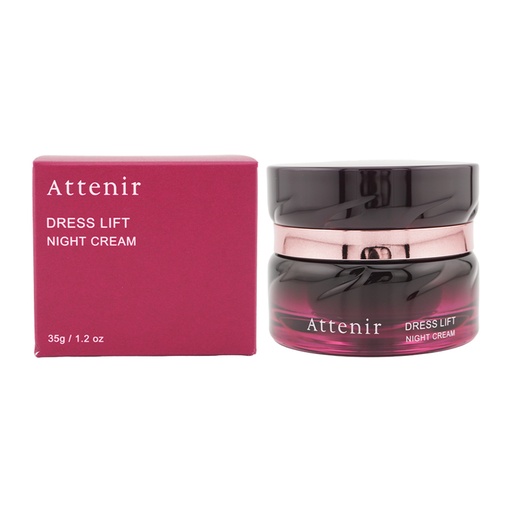 [attenir6751] Attenir アテニア ドレスリフト ナイトクリーム 35g シワ改善 夜用クリーム 医薬部外品 しっとり 保湿 肌のハリ 弾力 エイジングケア 夜用スキンケア 無着色